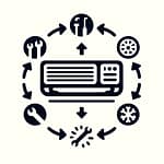 インターネットで注文したエアコンお取り付け工事